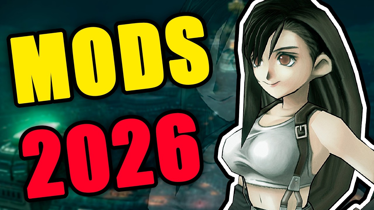 Remasterizando FINAL FANTASY 7 | MODS ATUALIZADOS 2026 + Tradução