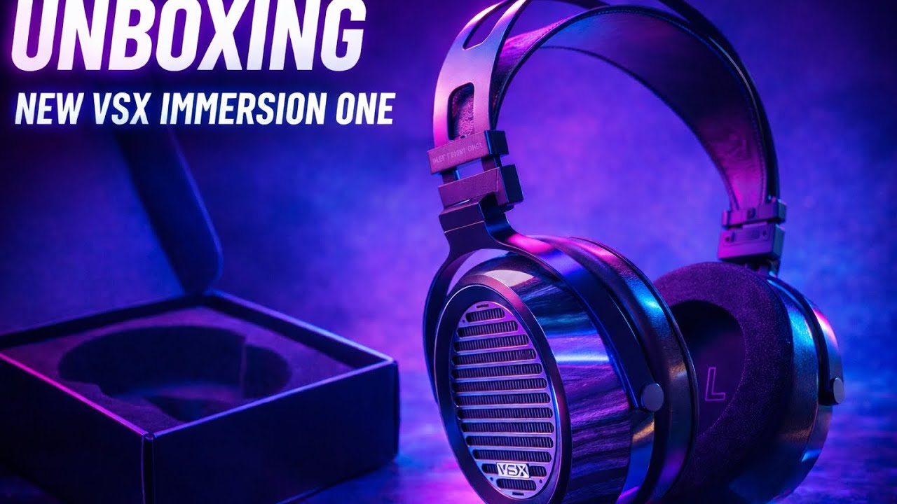 Unboxing the NEW VSX Immersion One Headphones — Next-Level Spatial Audio! 