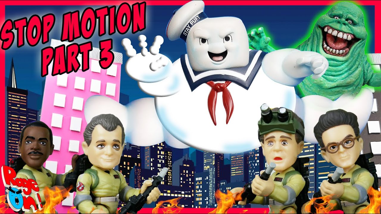 Stay Puft Зефирный человечек против Слаймера! Часть 3: перезагрузка своими руками из Канады. Caza...
