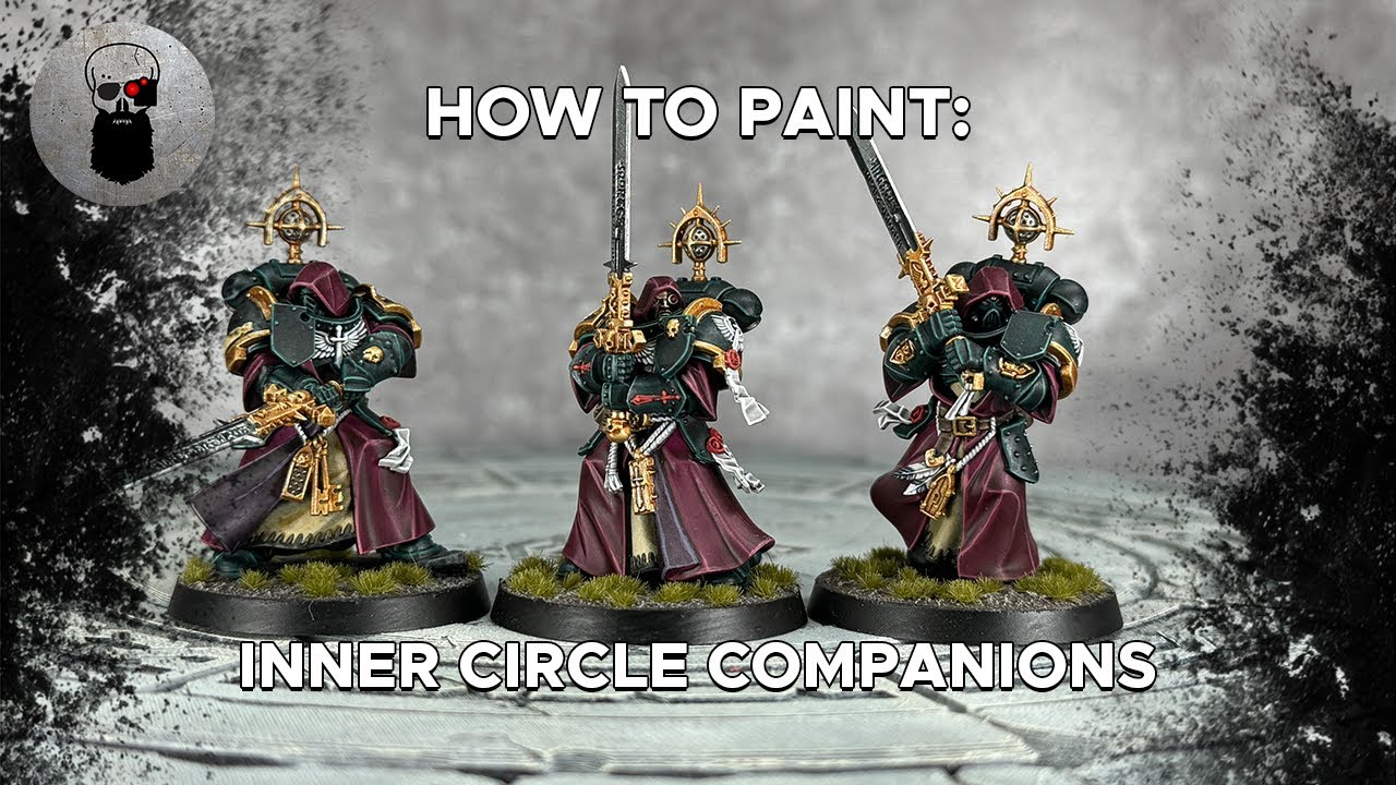 Contrast+ How to Paint: Dark Angels Inner Circle Companions