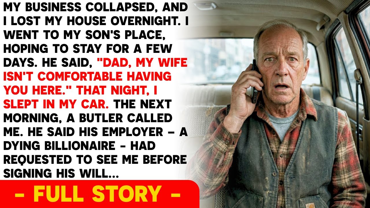 My Business Collapsed, And I Lost My House Overnight. I Went To My Son’s Place, Hoping To Stay For