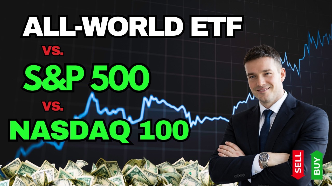 Wyb&oacute;r, kt&oacute;ry naprawdę robi r&oacute;żnicę. Uważaj na tę pułapkę: All World ETF, S&P 500 czy NASDAQ