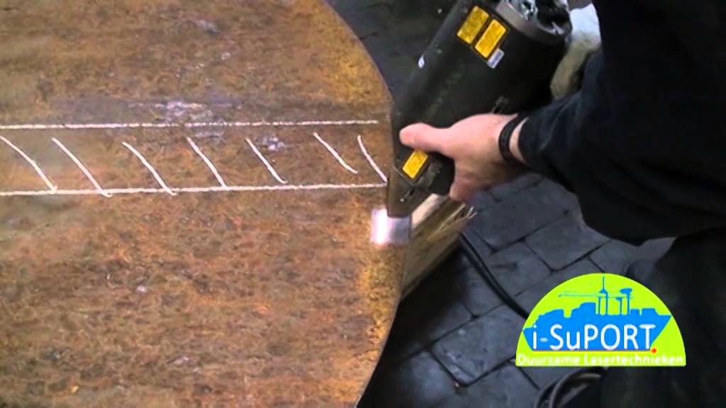 Laserreinigen in kader van i-SuPORT - www.i-suport.be