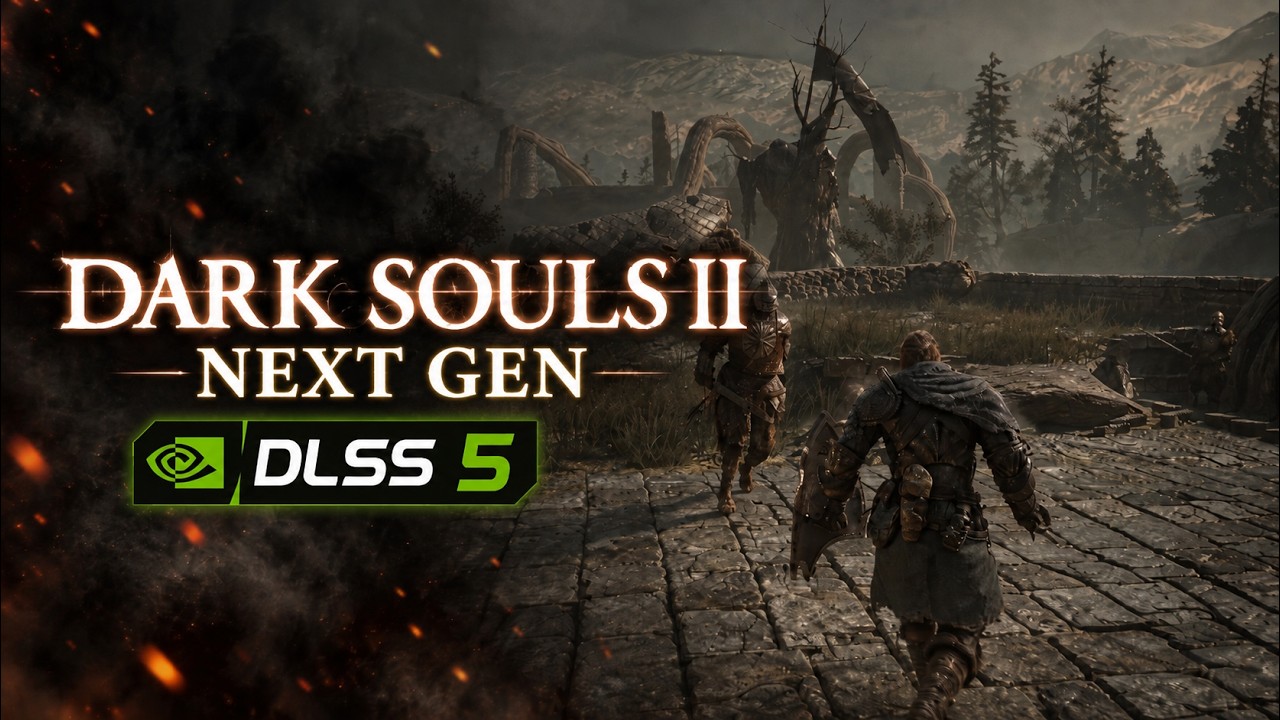 Dark Souls 2 Remastered in 4K With DLSS 5 + Path Tracing