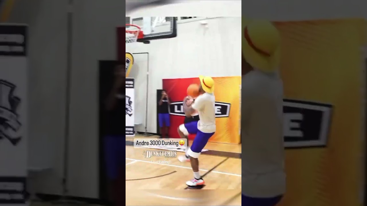Andre 3000 dunking. #motivation #andre3000 #dunkademics #1footgod #jordansoutherland