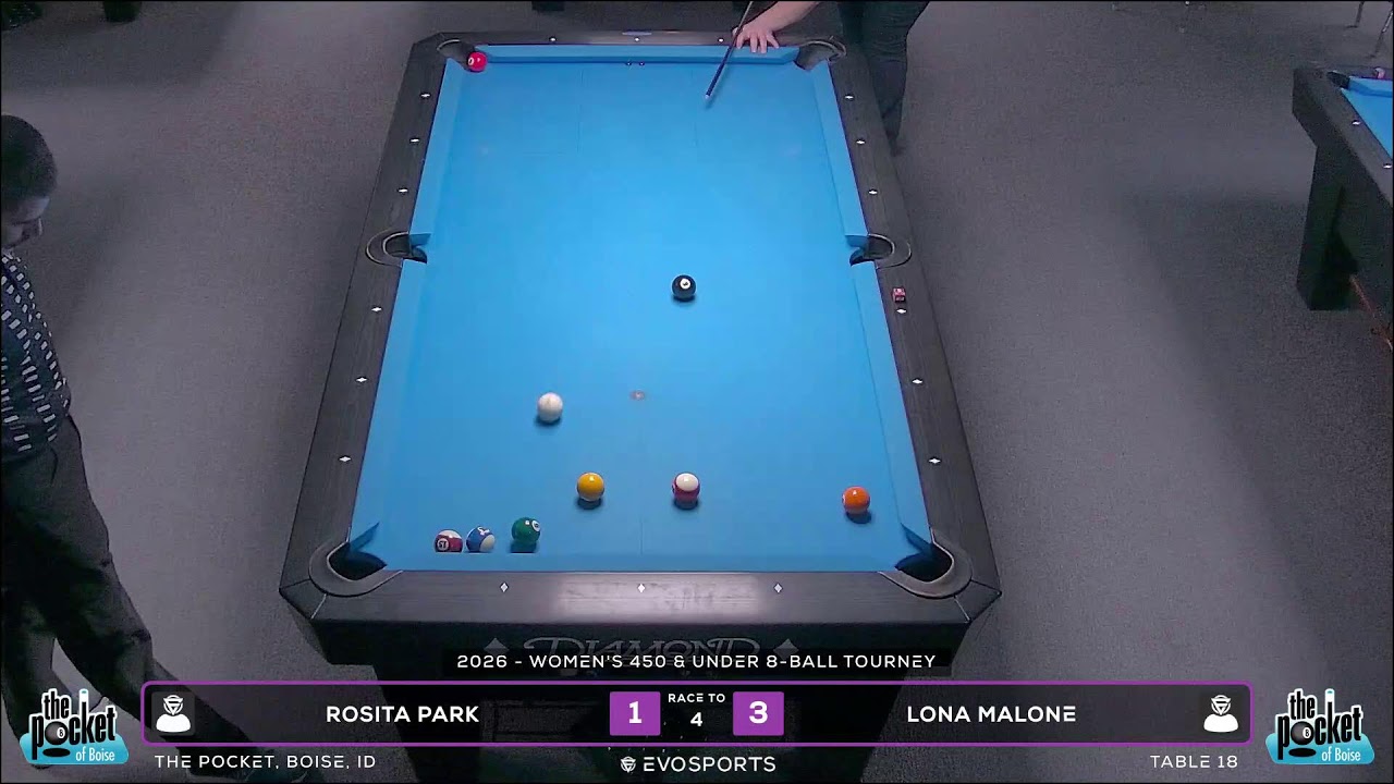 ROSITA PARK vs LONA MALONE - THE POCKET - TABLE 18 | EvoSports