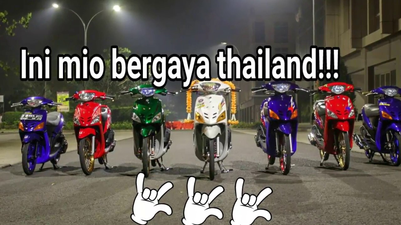 yamaha mio thailook style