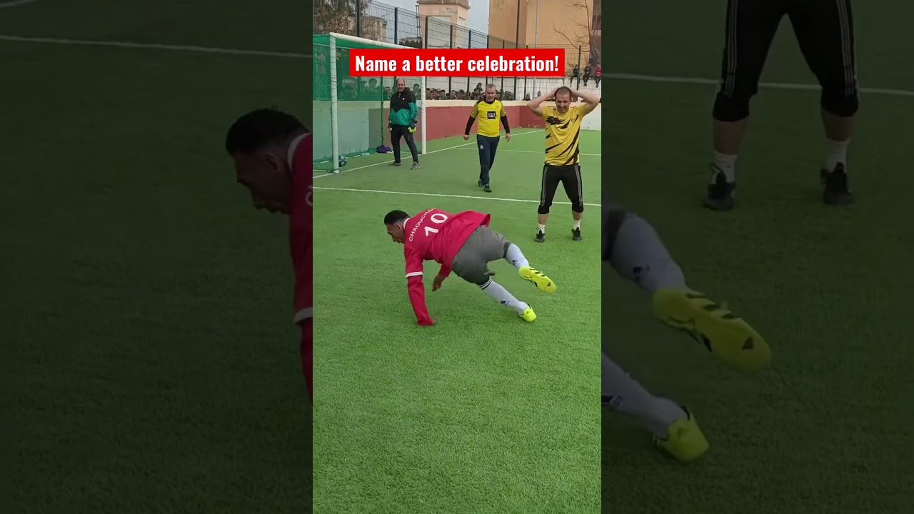 He celebrates so special 😂 choucha 🔝