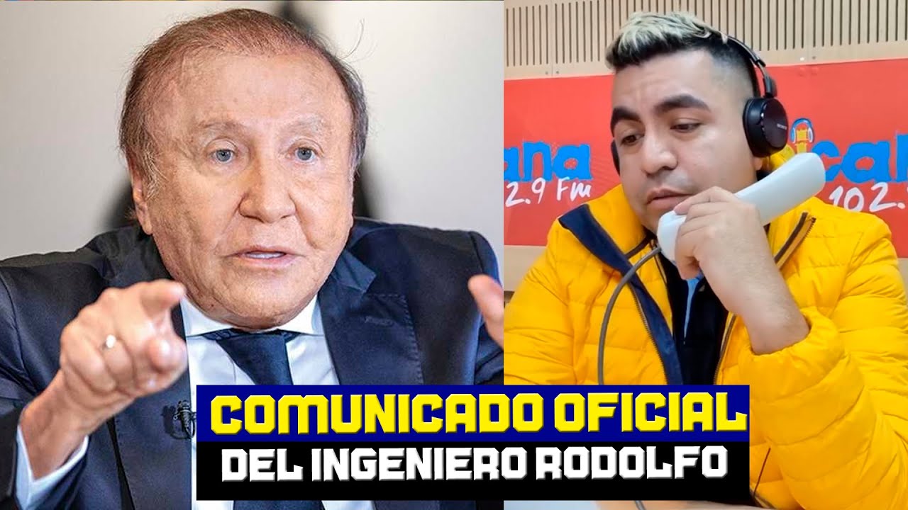 Comunicado oficial del Ingeniero Rodolfo de Tropicana, ¡después del triunfo de Petro! - Jhovanoty
