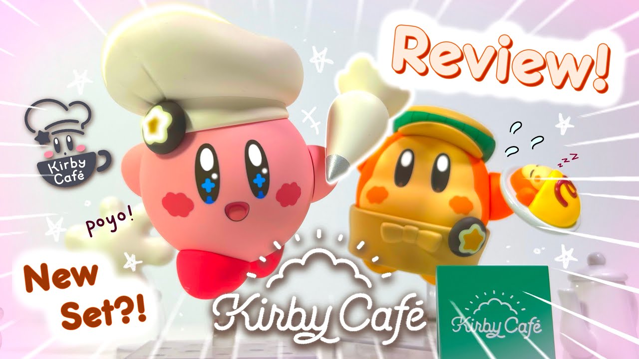 NEW KIRBY & WADDLE DEE NENDOROID FIGURES?!!! 😱😱😱 | Kirby Cafe