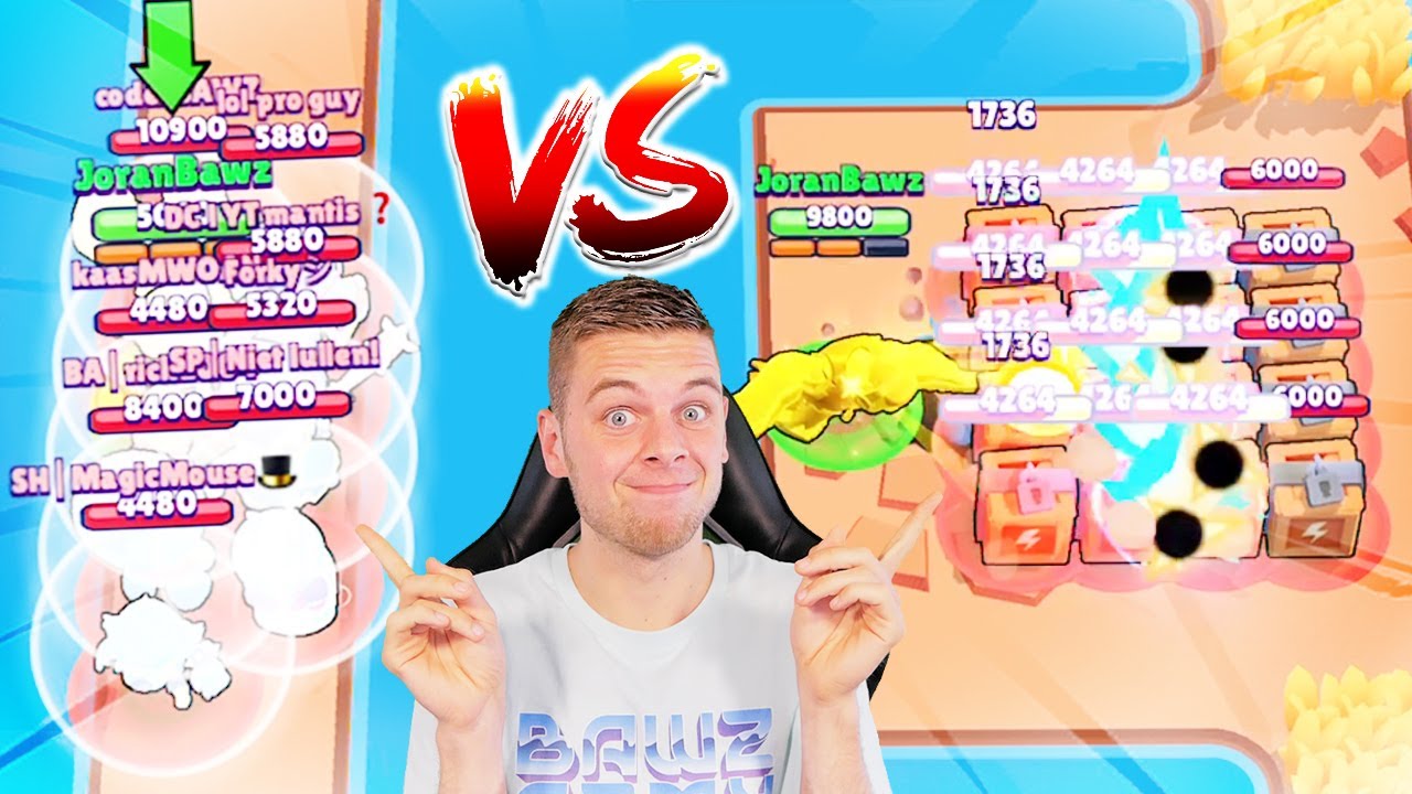 9 VS 1 IN BRAWL STARS! NIEUWE GAME MODE!?