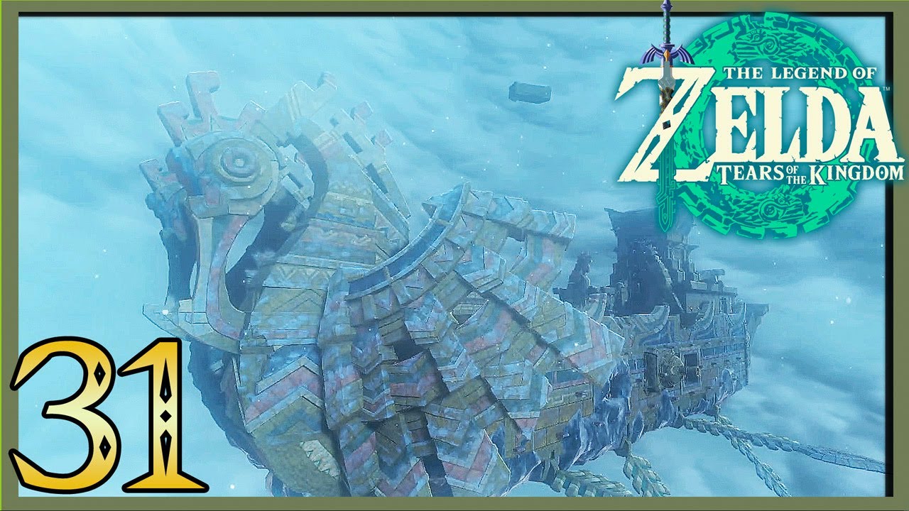 ZELDA TEARS OF THE KINGDOM 31: Vers le Temple du Vent L'&icirc;le de la voie des Cieux