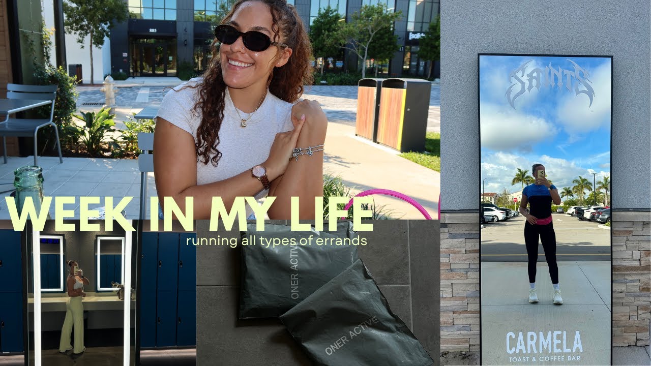 MY LIFE LATELY | staying disciplined , busy days, oner active haul.