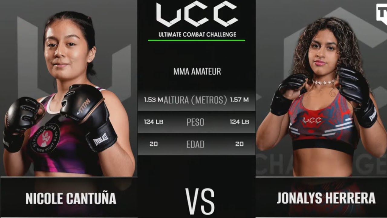 UCC 76 - MMA FEMENINO - JONALYS HERRERA 🇵🇦 VS NICOLE CANTUÑA 🇪🇨- REVIVE LA EMOCION - PELEA COMPLETA