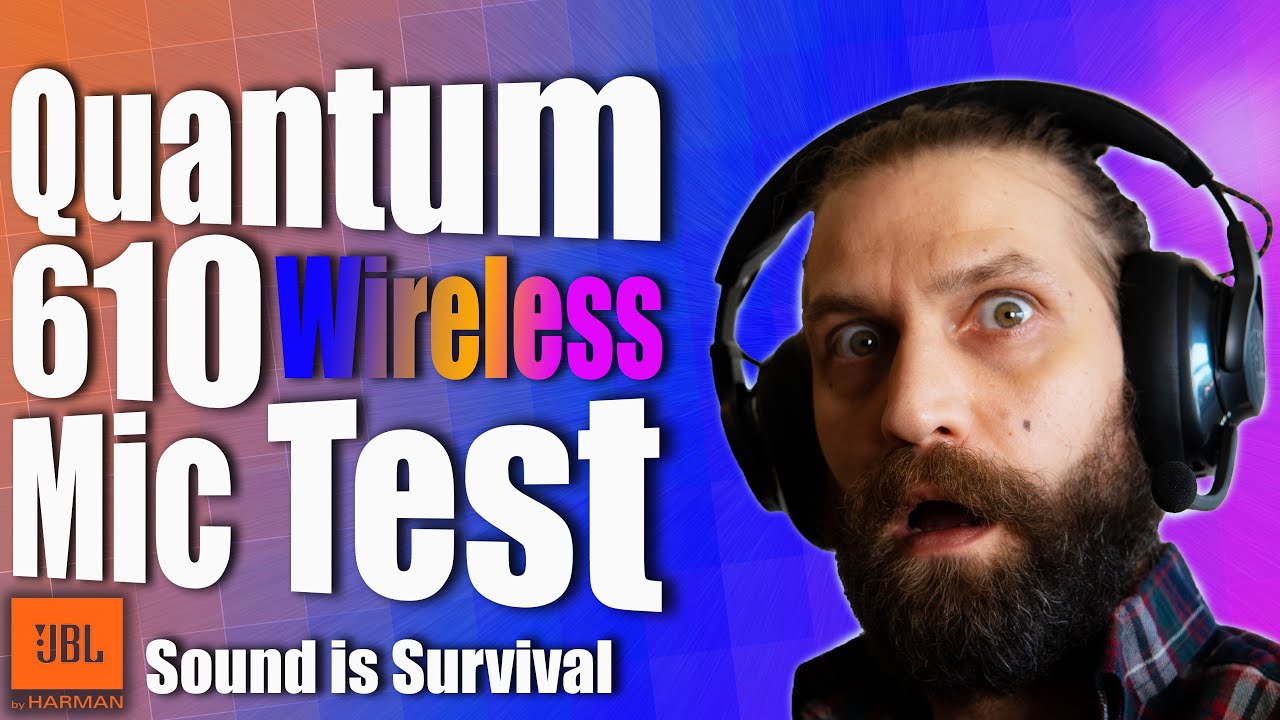 JBL Quantum 610 Wireless | Mic Test and Review