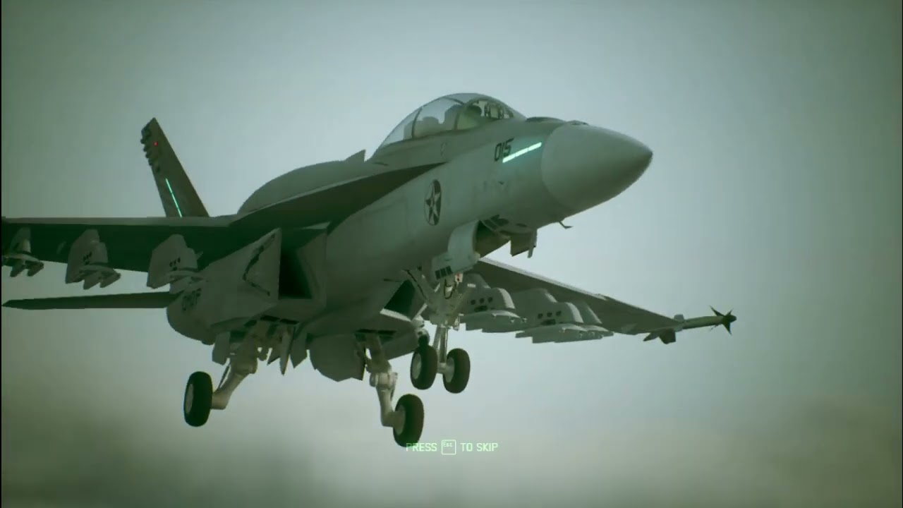 Ace Combat 7 SP Mission 02 : Anchorhead Raid