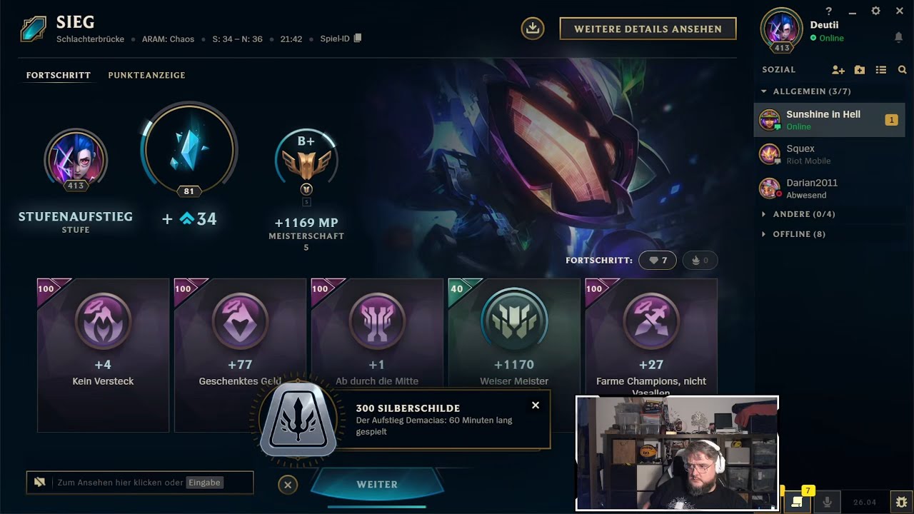 League of Legends | ARAM: CHAOS | Ziggs | B+ | 27.02.2026 | 10