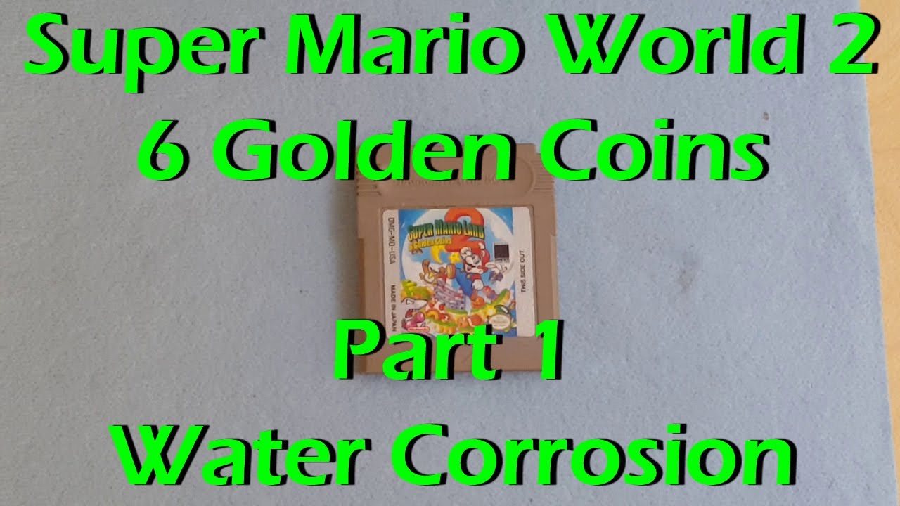 Super Mario Land 2: 6 Golden Coins Part 1 Water Corrosion