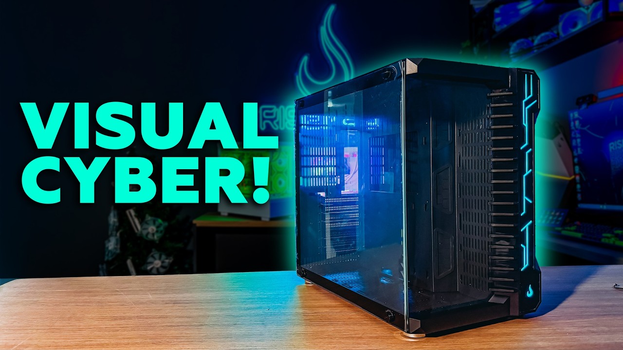 CONHEÇA O GABINETE GAMER RISE MODE GALAXY GLASS
