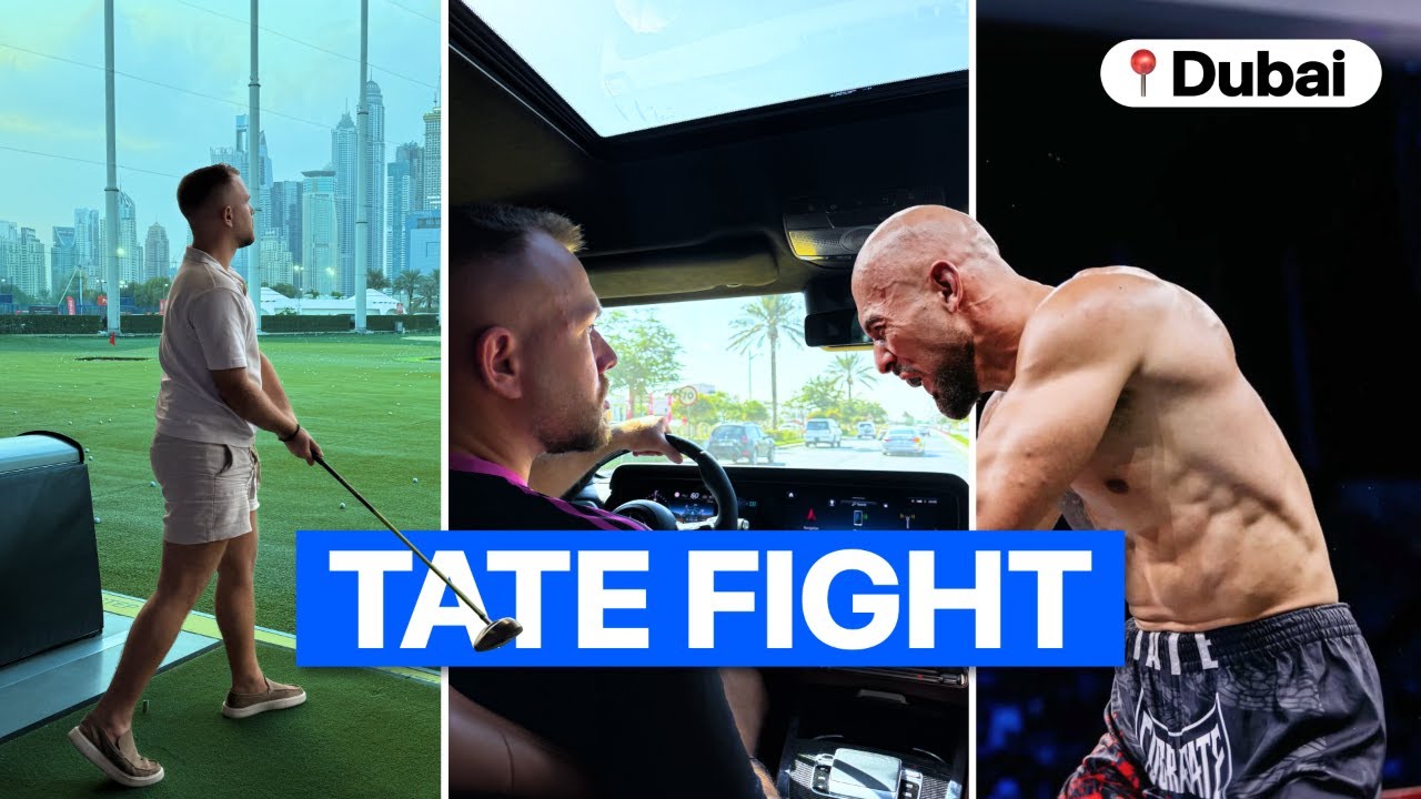 A Day in the Life of a Millionaire Coach Living in Dubai (Watching Andrew Tate Fight)