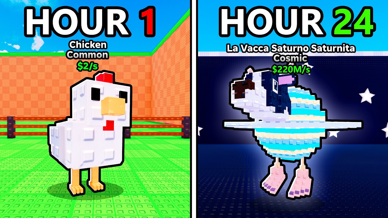 I Spent 24 HOURS in Steal an Egg!
