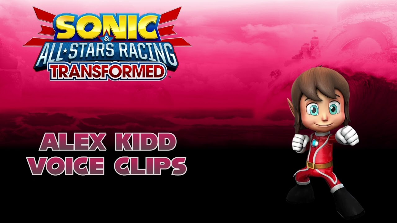 Sonic & All Stars Racing Transformed - Alex Kidd voice clips