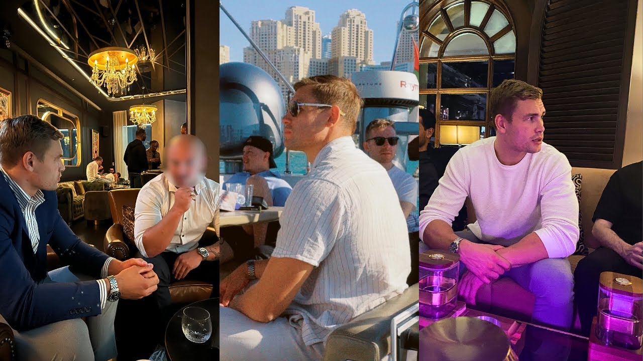 I went to Dubai and met with multimillionaire entrepreneurs (vlog)