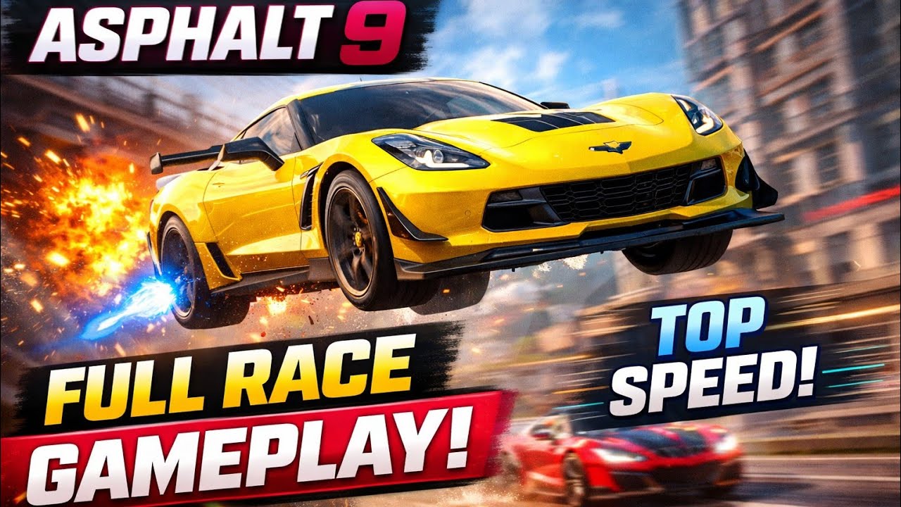 Asphalt 9 Legends Full Gameplay | Extreme Racing Action & Best Cars 🚗🔥