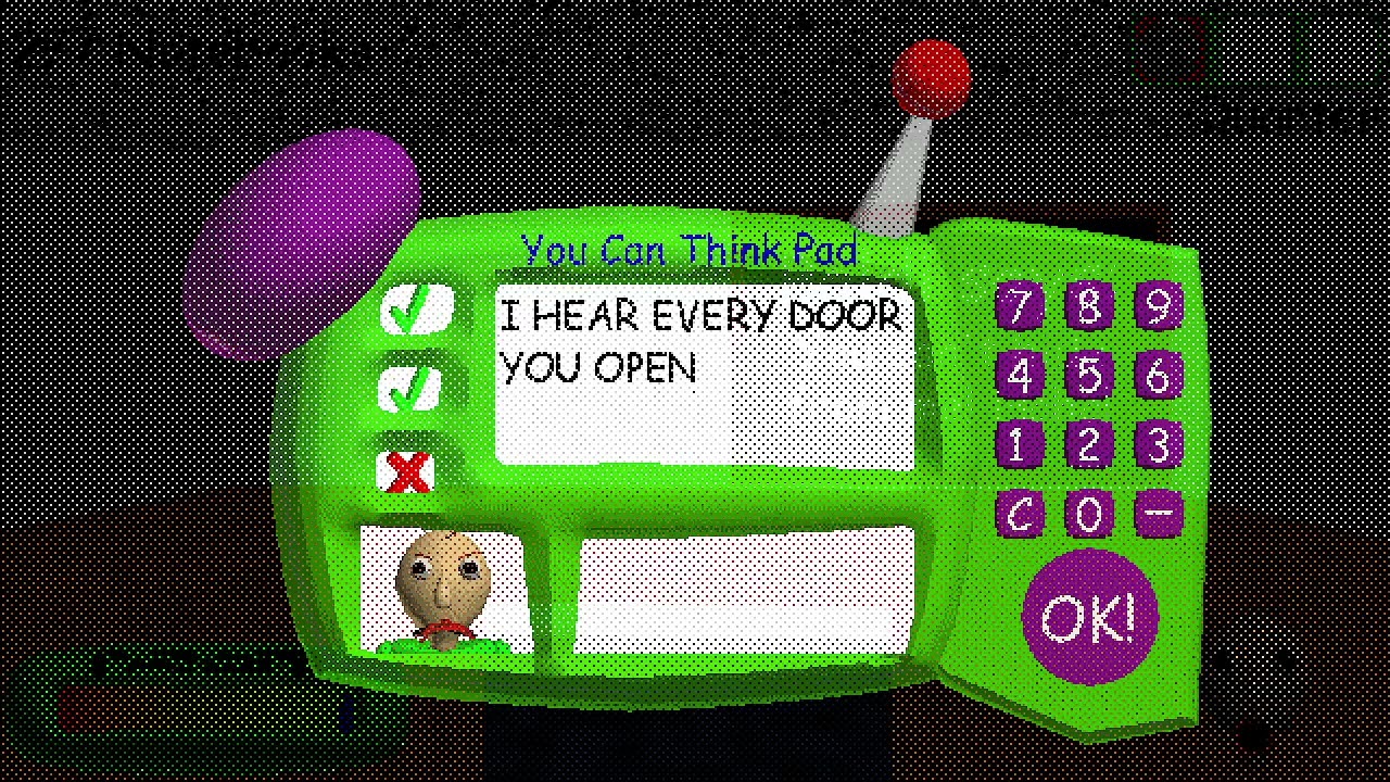 THIS STUPID MATH TEACHER WONT LEAVE ME ALONE (baldi's basics)