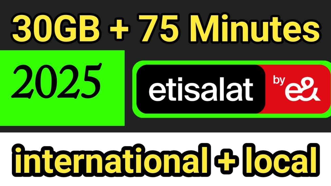 Etisalat 30gb 75 local minutes uae monthly price | Etisalat Monthly data Package 30 AED 30 GB Price