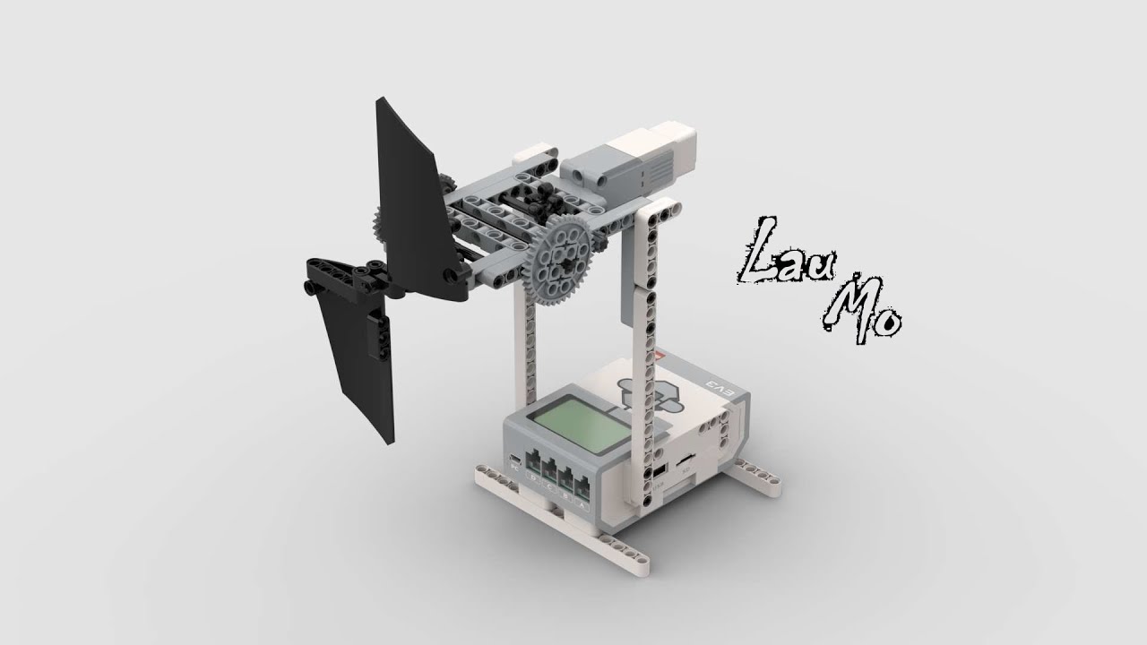 #33【Lau Mo】LEGO EV3《FAN 風扇》 building instructions of 45544 Core Set