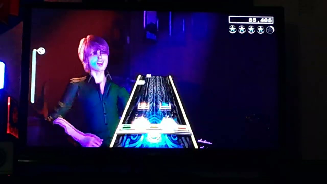 Rock band 1 Hysteria 5 stars (138,300) (Played in Rock Band 4)