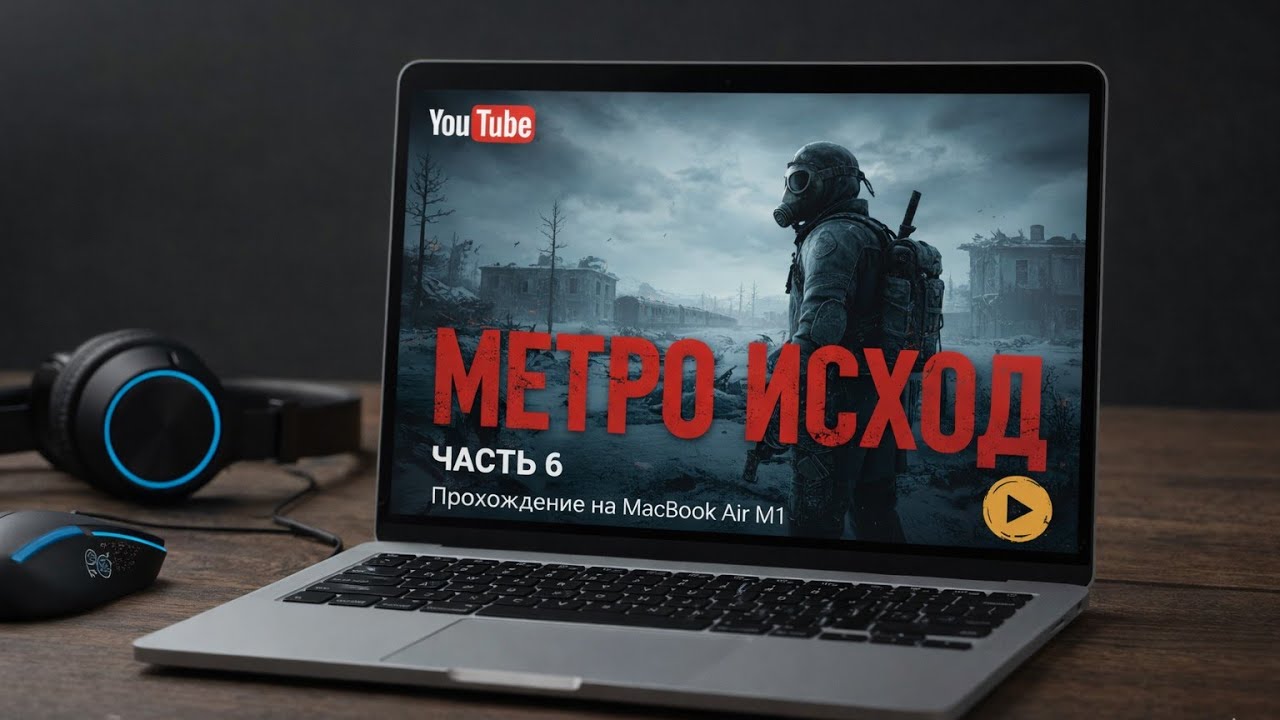 Прохождение метро исход на MacBook air М1 часть 7
