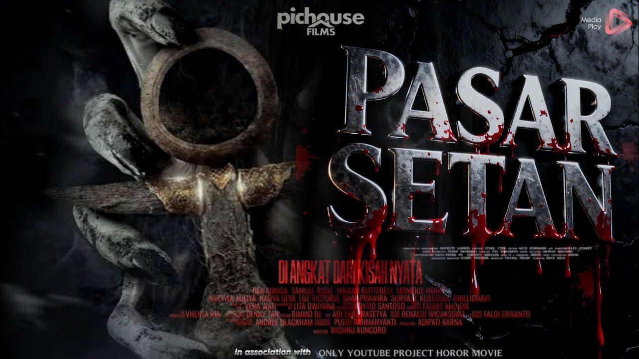 FILM HOROR BIOSKOP INDONESIA TERBARU 2026 PASAR SETAN #filmhororterbaru2026 #filmhoror