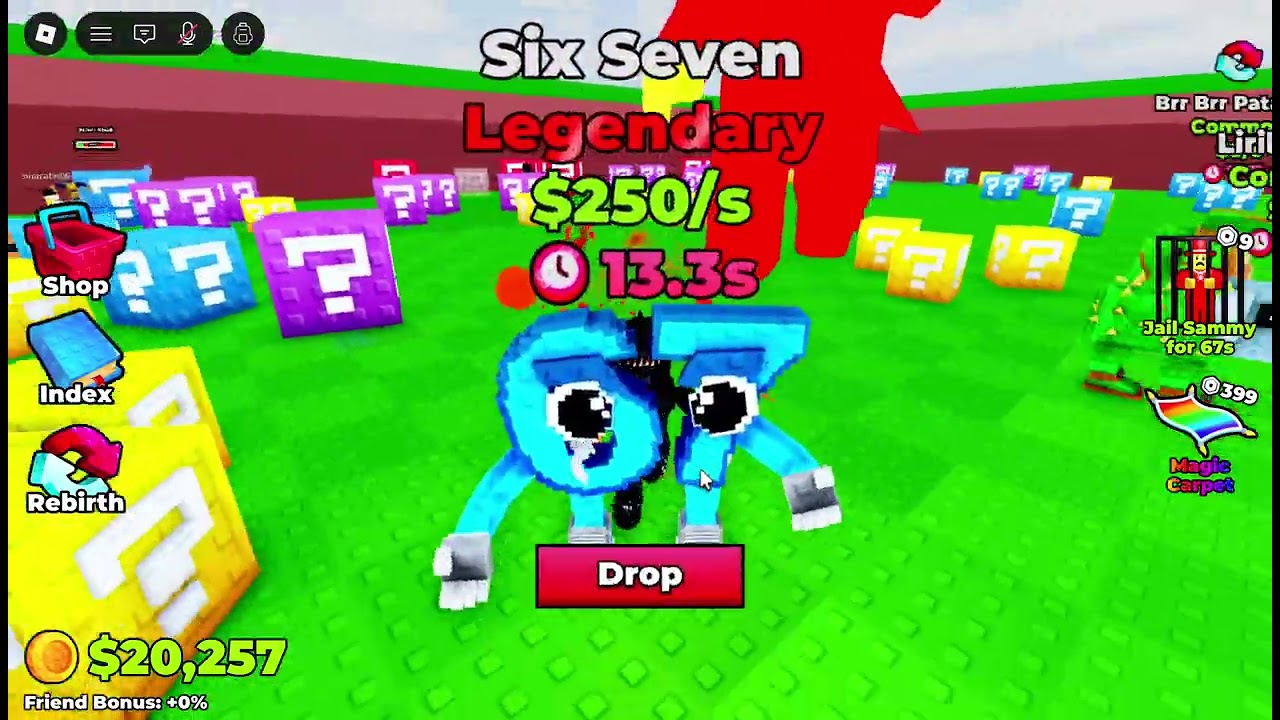 παιζω για προτη φορα brake a lucky block