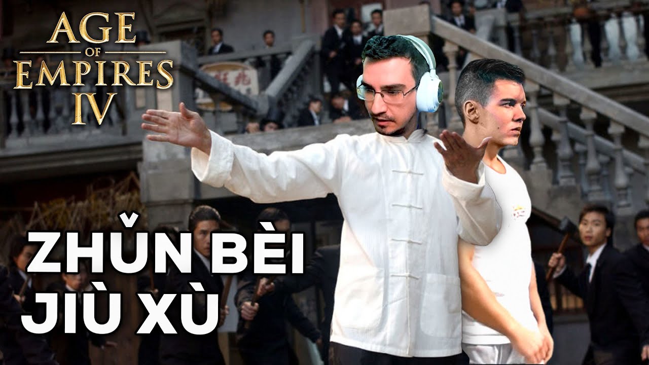 Beasty обучает MarineLord Beastynese в AOE 2 на 2...