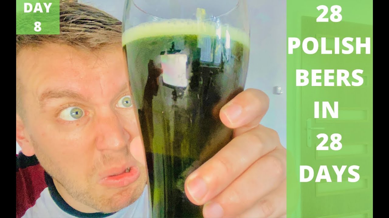 Day 8 - GREEN BEER - 28 Polish beers in 28 days - Wroclaw, Poland speaking polish