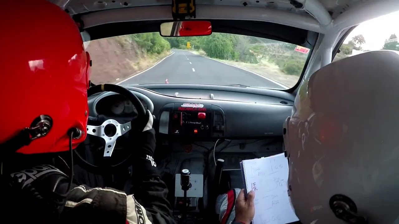 Rally Senderos de La Palma 2023 TC2 Briesta Josep Real - Samuel González Nissan Micra 160SR