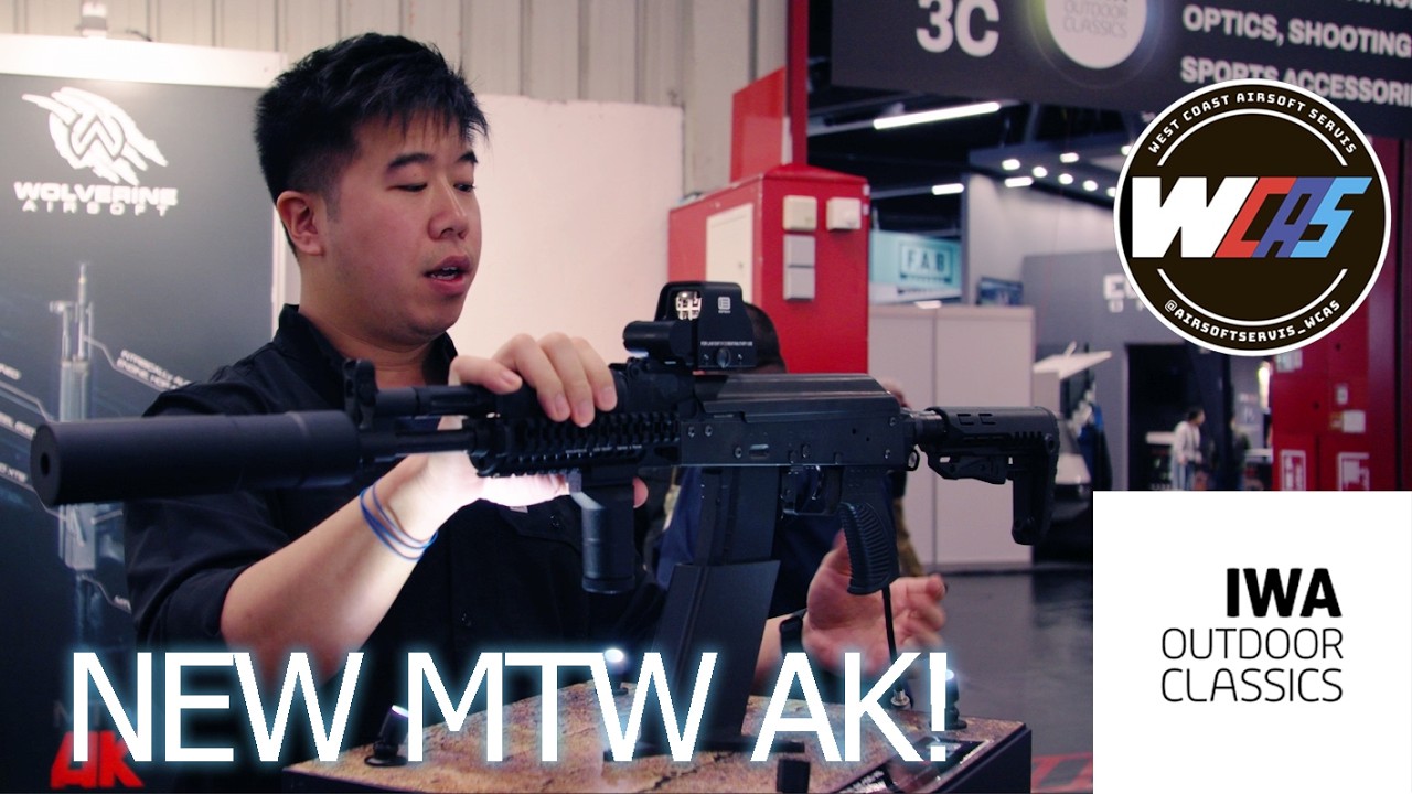 MTW AK is HERE! IWA 2026 @WolverineAirsoft .