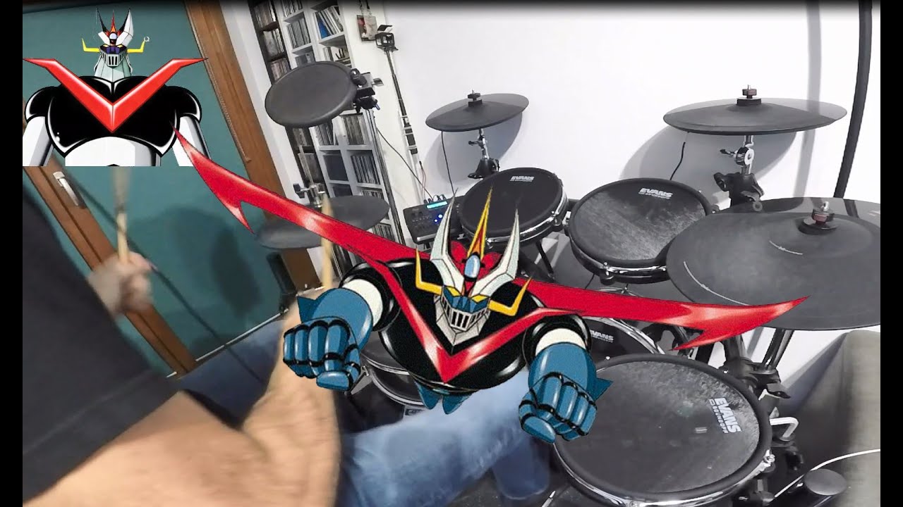 IL GRANDE MAZINGA - SIGLA - drum cover