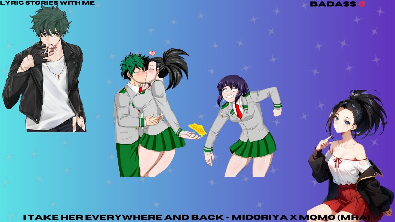 Я беру ее с собой везде и обратно - Мидория x Момо (MHA)