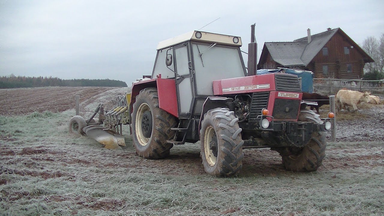 Zetor Crystal 16045 a Phx 4 / orba 2020 / cold start / Farmvlog #5