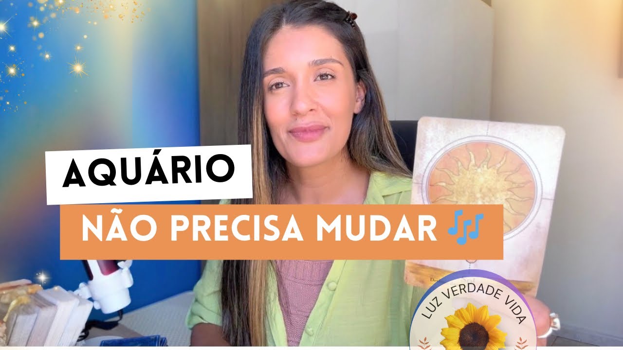Aquário ♒️ Eu acho que está na hora de você ficar otimista com isso. No final vai ficar tudo bem.. 