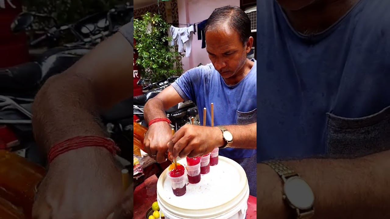 Gola Ice Cream | Gola ice cream recipe | Gola Ice Cream street food