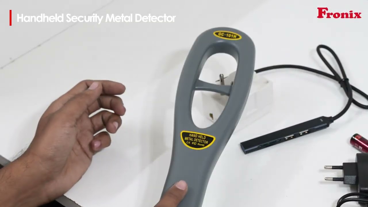Fronix Metal Detector &ndash; Best Security Tool for Shops, Offices & Events #metaldetector #fronix
