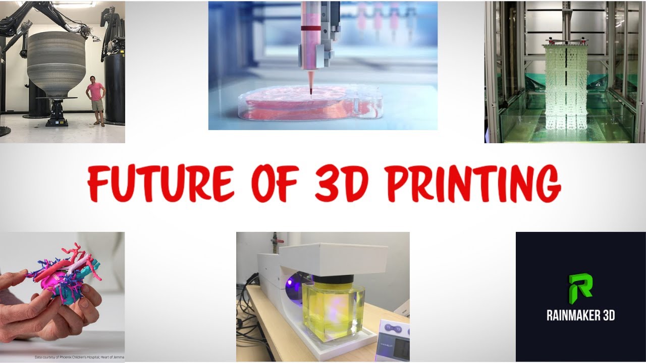The Future of 3D Printing - 10 Futuristic Applications of 3D Printing - Introduction to 3D Printing