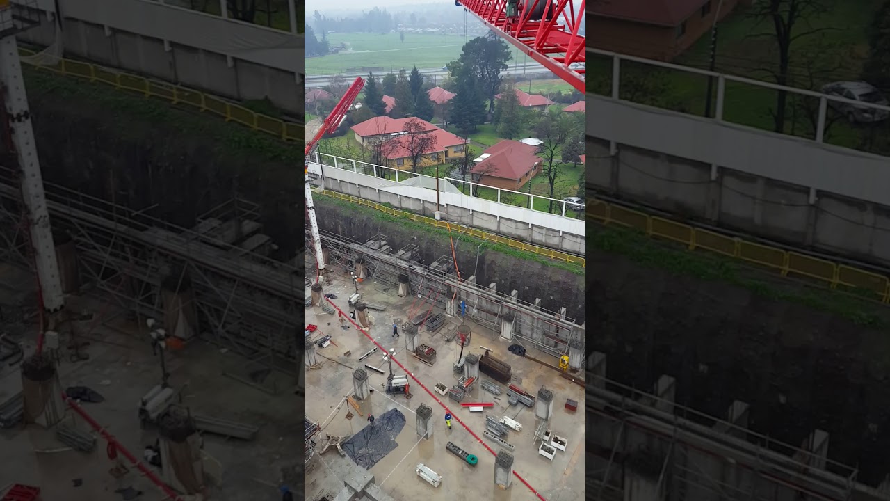 Trabajo en equipo grúas torre pingon