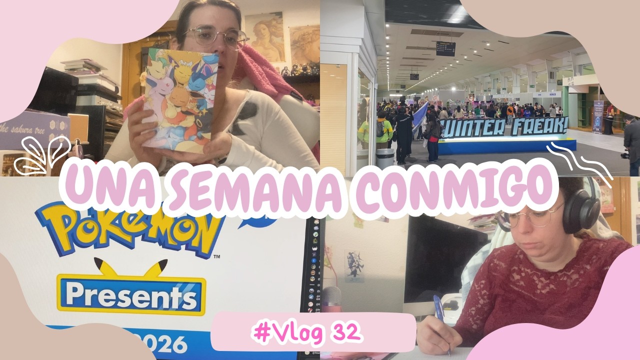 Una semana conmigo 📓 | Mucho estudio de oposiciones, Pokémon Presents y Winter Freak | vlog 32