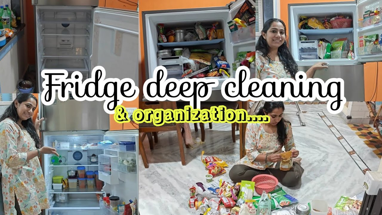 🤩Indian FRIDGE Deep CLEANING & ORGANIZING | Real mom life vlog❣️ #fridgeorganizer #fridgedeepclean 