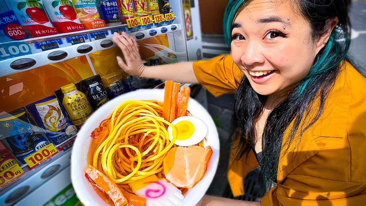 This is Japan's Ramen Vending Machine